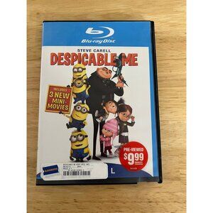 Despicable Me Blu-Ray DVD Movie With 3 Mini Movies